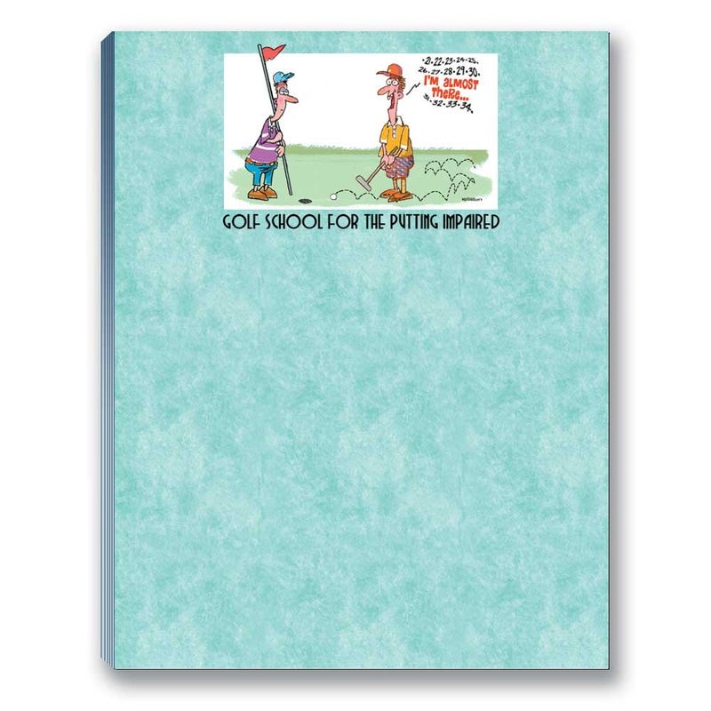 Stonehouse Collection | Funny Golf Notepads | 4 Assorted Golfing Note Pads | Small Gift Idea | USA Made (Golf Set #1) - Image 3